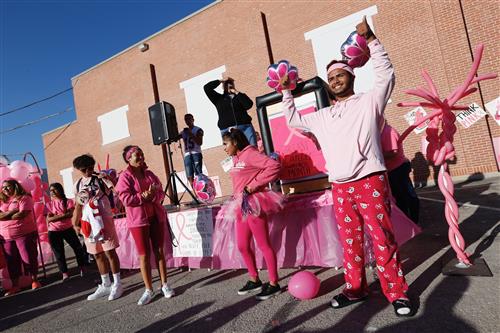 Pink Foxes Pep Rally  